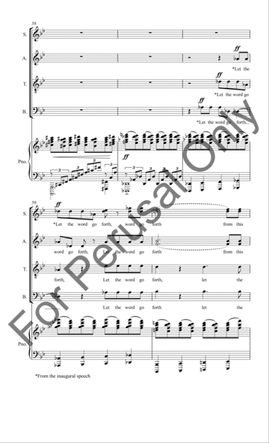 Eulogy 4-Part scores gallery preview page 9