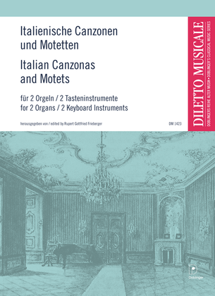 Book cover for Italienische Canzonen und Motetten