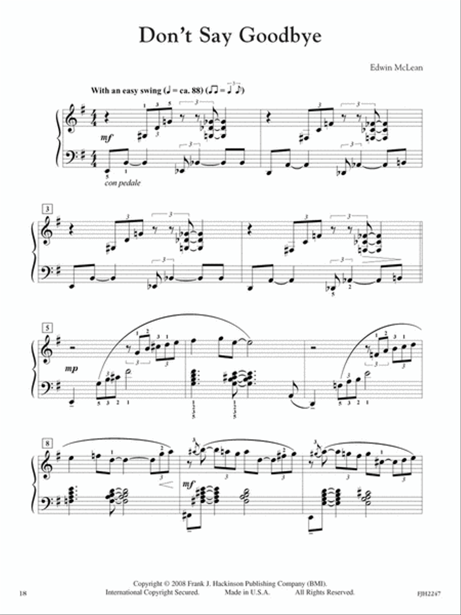 Best of In Recital Solos, Book 6 (NFMC) Piano Method scores gallery preview page 3