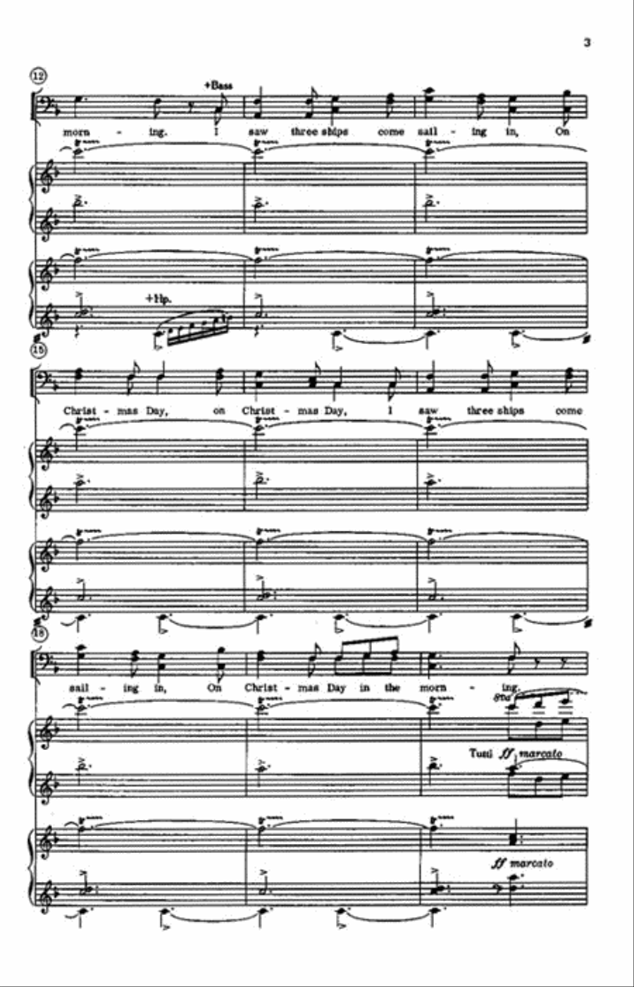 I Saw Three Ships Divisi scores gallery preview page 3