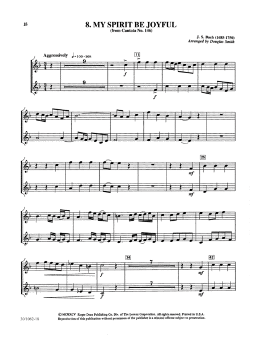 Classics for Trumpet and Keyboard - Trumpet Part Trumpet scores gallery preview page 12