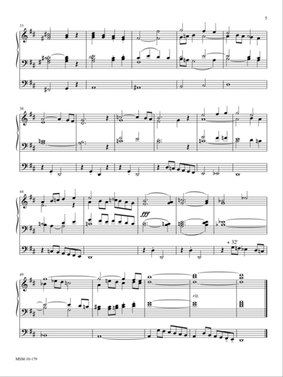 With Gladness With Gladness Organ scores gallery preview page 5