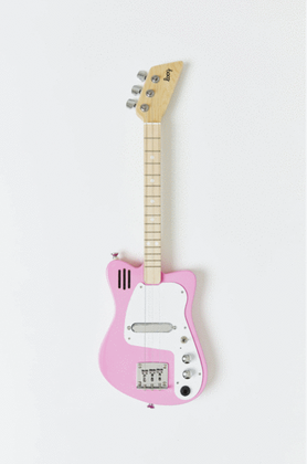 Loog Mini Electric Pink Finish 3-stringed Instrument