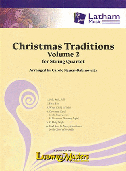 Christmas Traditions for String Quartet, Volume 2 image number null