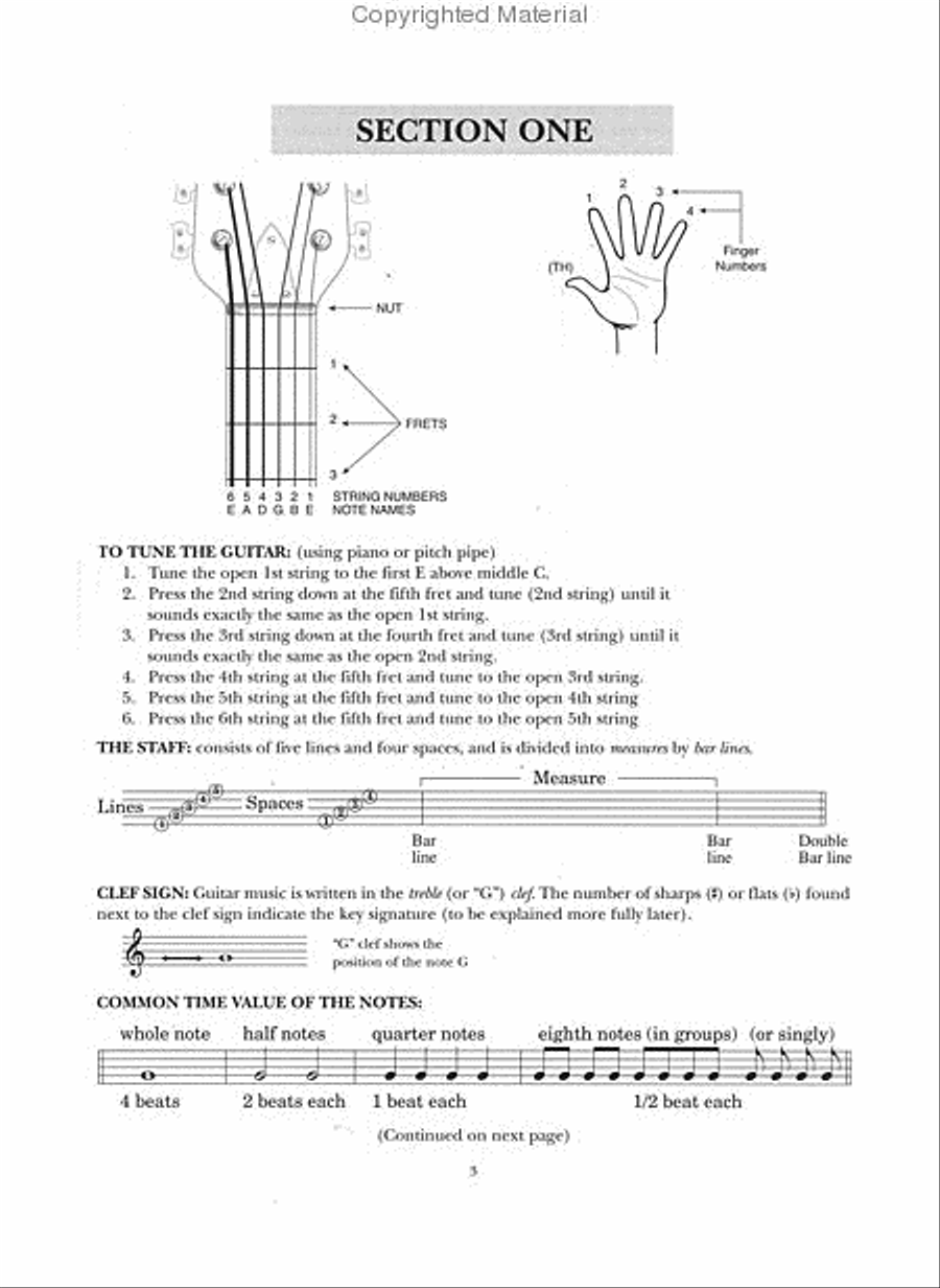 A Modern Method for Guitar – Volume 1 Guitar scores gallery preview page 2