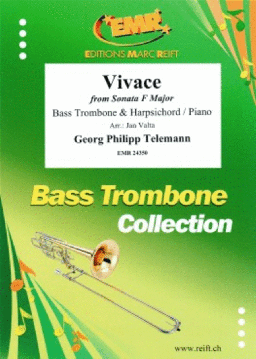 Vivace Trombone scores gallery preview page 1