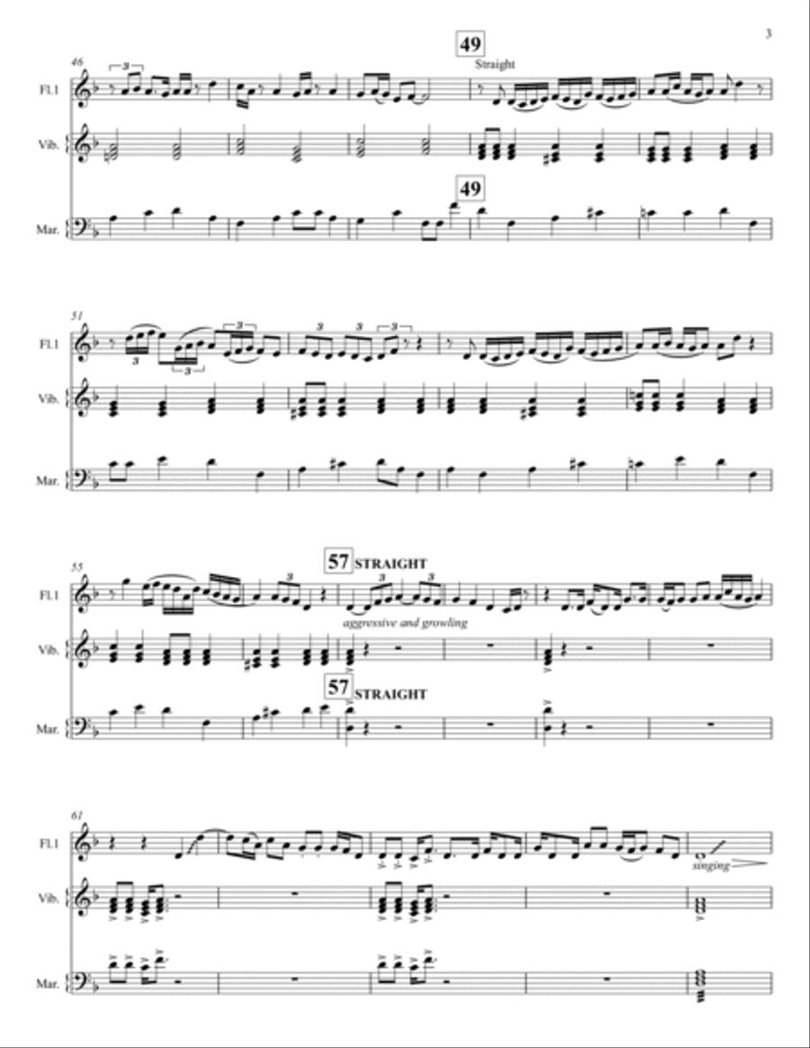 Bouree Small Ensemble scores gallery preview page 3