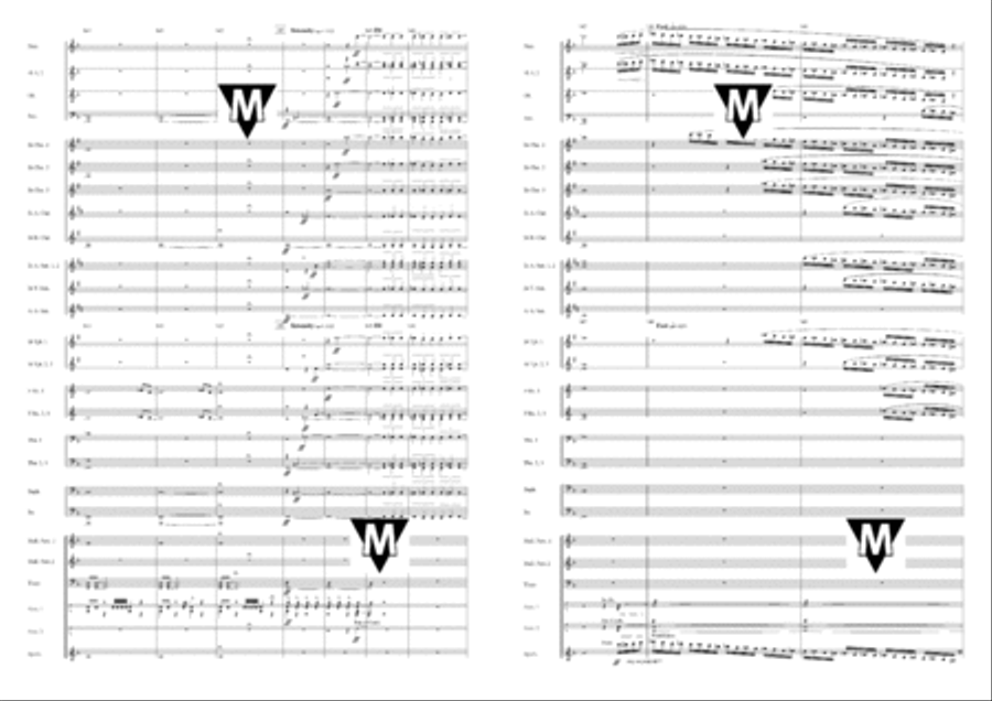 The Count of Monte Cristo Concert Band scores gallery preview page 16