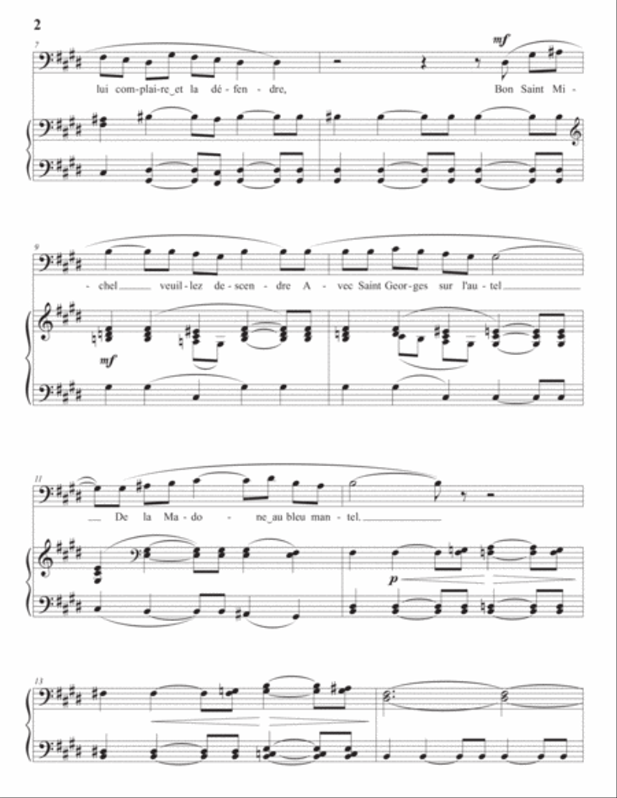 Chanson Romanesque Chanson Romanesque Voice scores gallery preview page 3