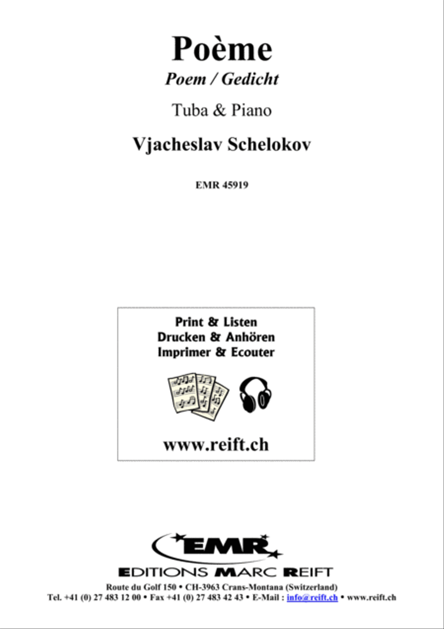 Poeme Tuba scores gallery preview page 2