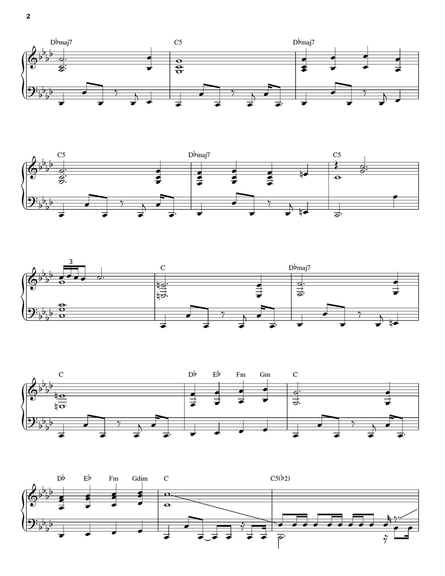 Our Days Our Days Piano, Vocal, Guitar scores gallery preview page 2