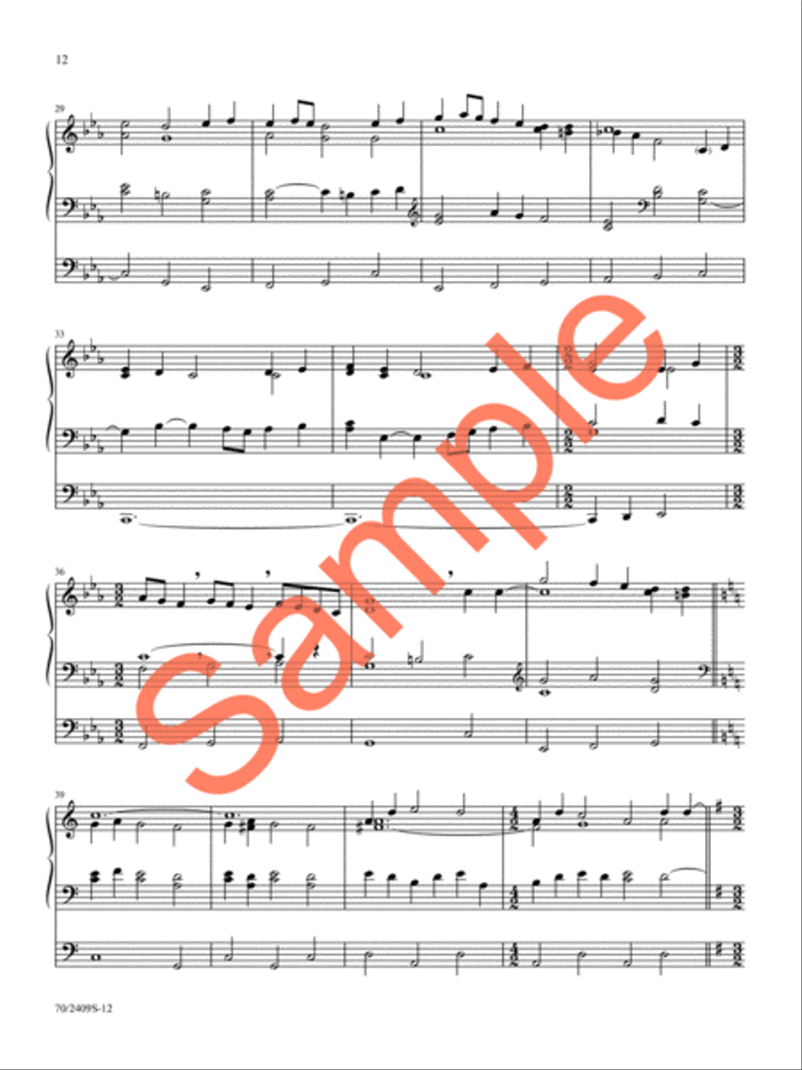 Ascension Alleluias Ascension Alleluias Organ Solo scores gallery preview page 11