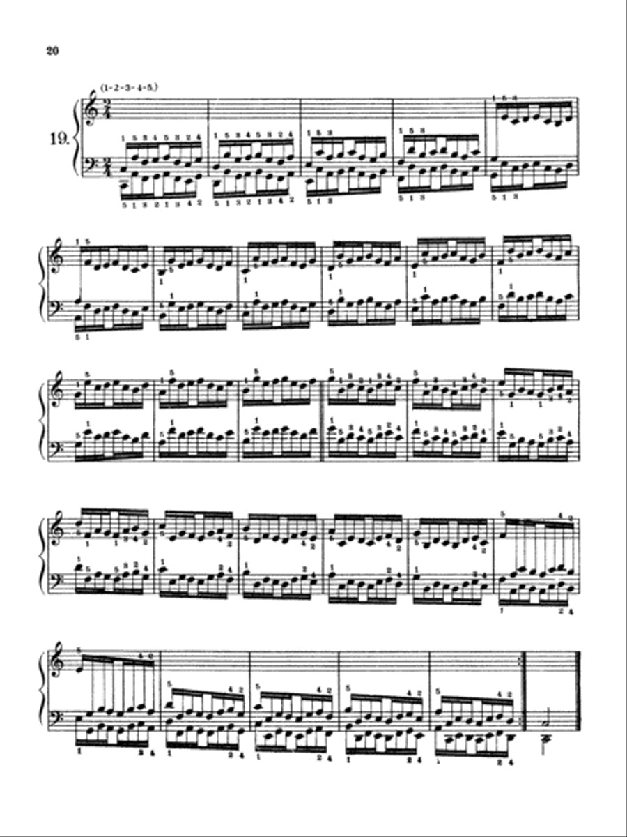 Hanon: The Virtuoso Pianist (Volume I) Piano Solo scores gallery preview page 1