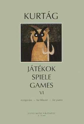 Book cover for Games for Piano – Volume 6
