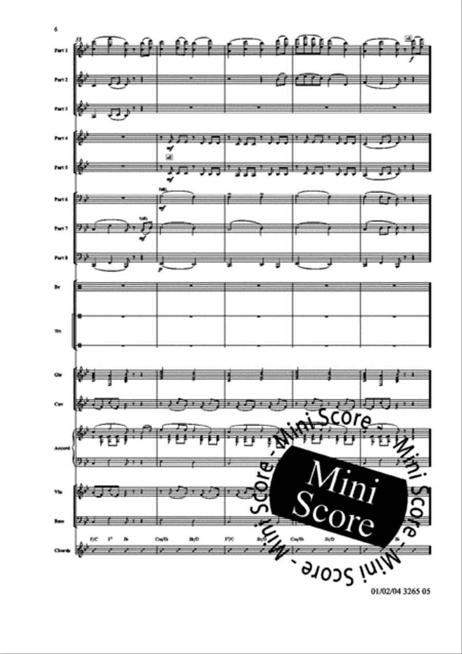 Traditional Portugese Folk Tunes Concert Band scores gallery preview page 12