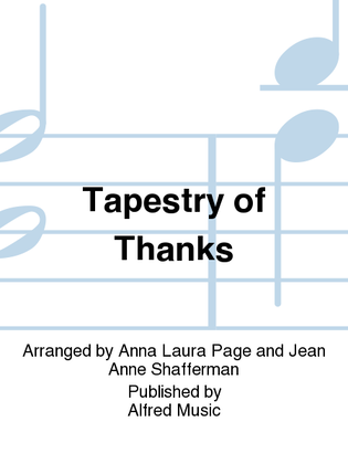 Book cover for Tapestry of Thanks