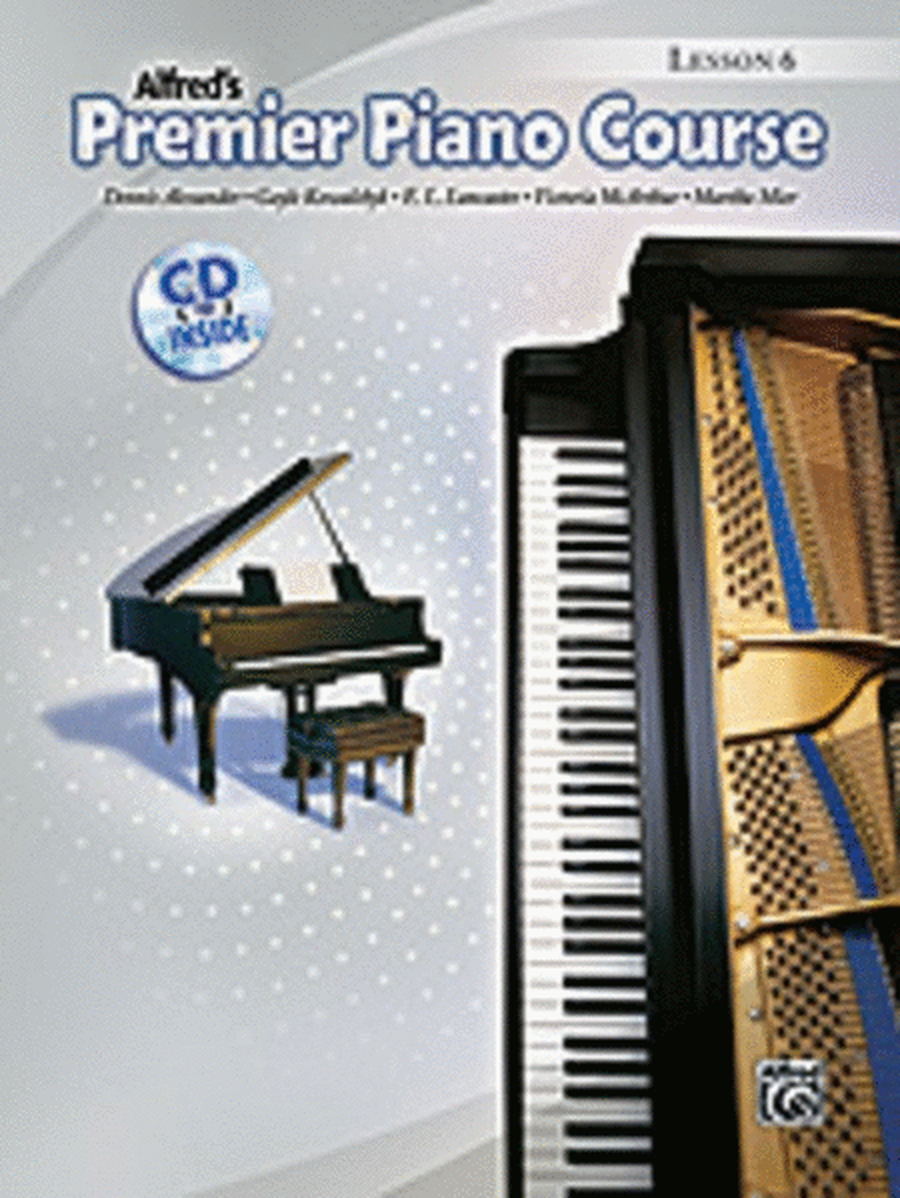 Premier Piano Course Lesson Level 6 Book/CD