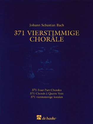 Book cover for 371 Four Part Chorales Part 3 Viola
