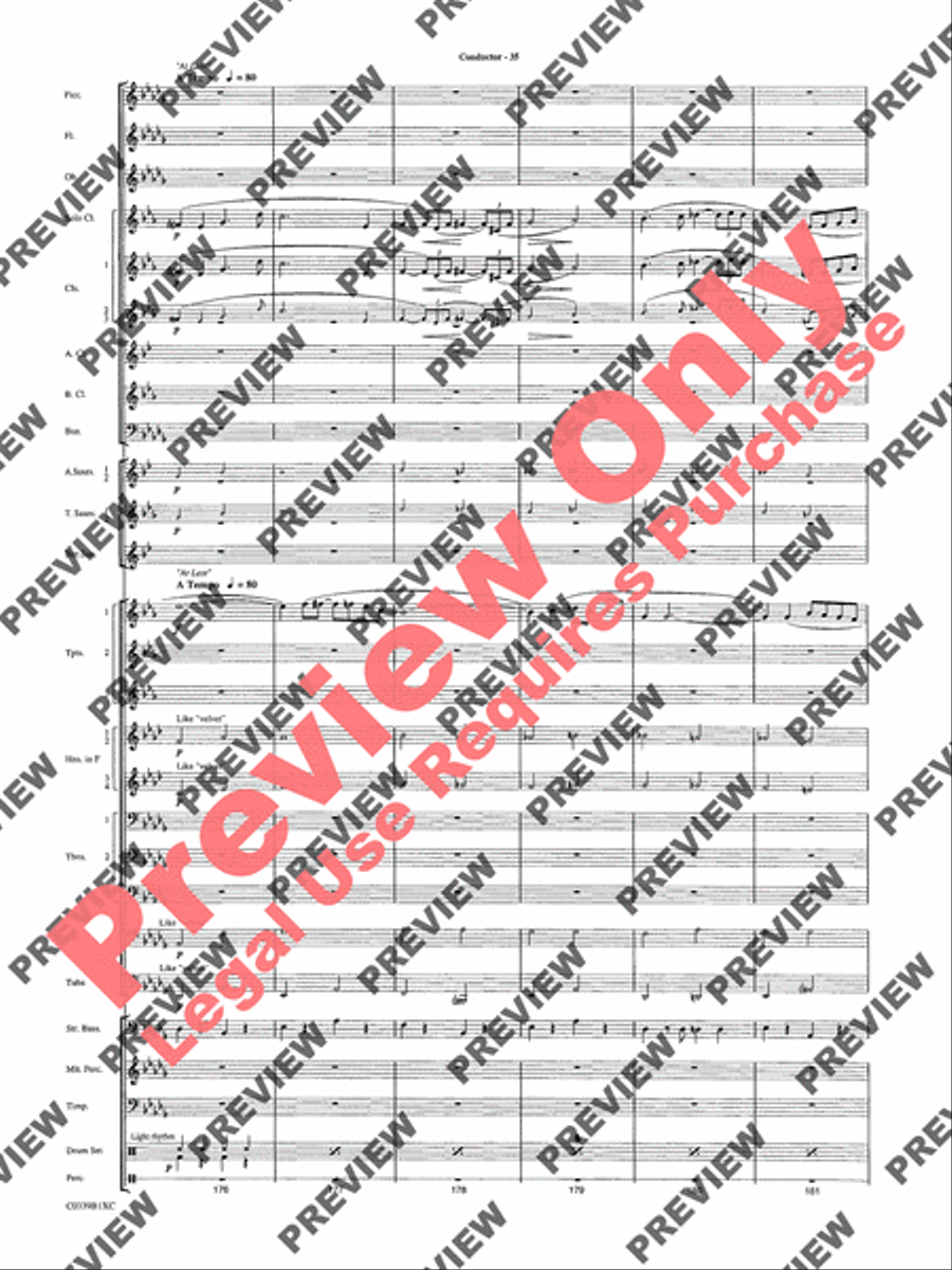 In the Miller Mood Concert Band scores gallery preview page 38