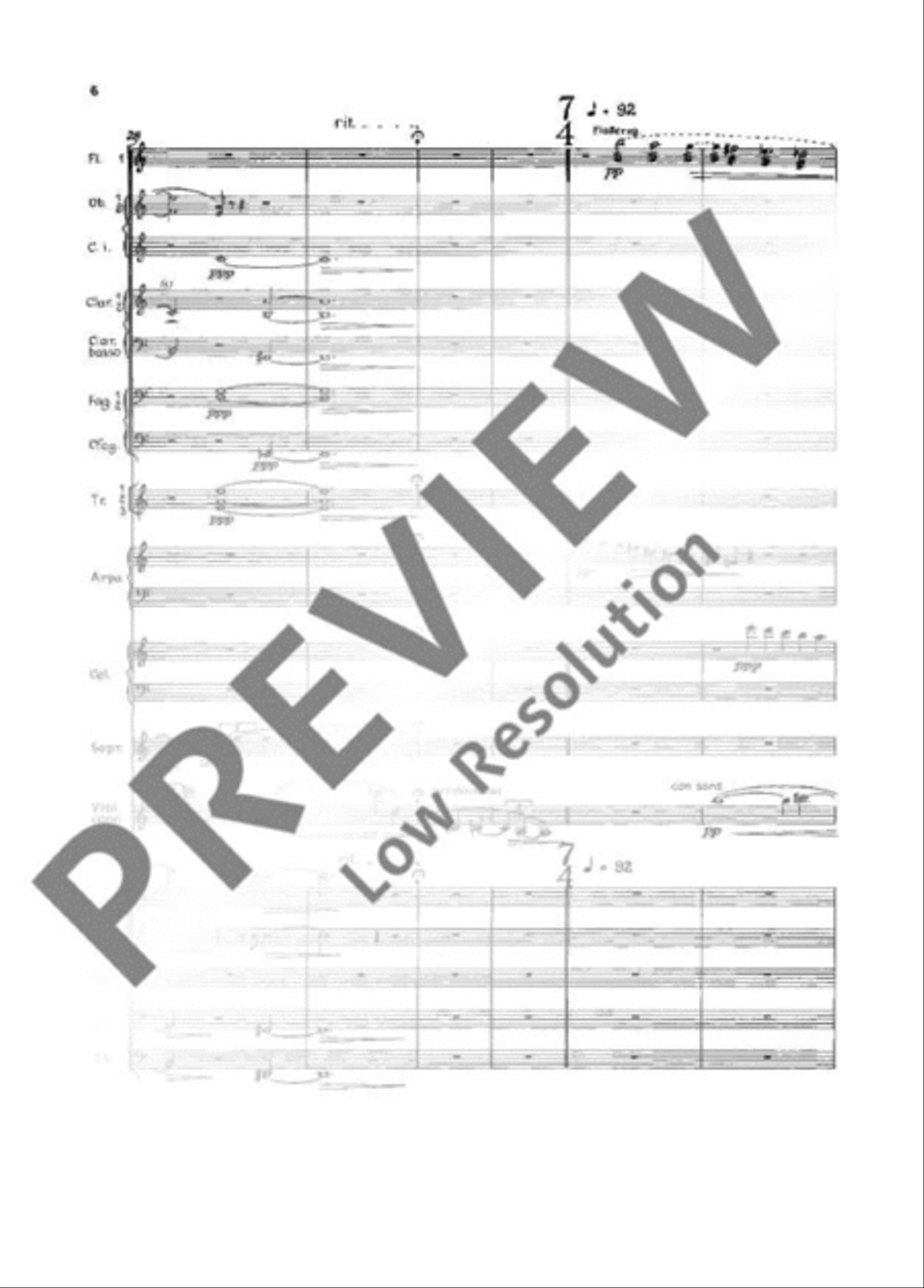 Ariosi Ariosi Orchestra scores gallery preview page 15