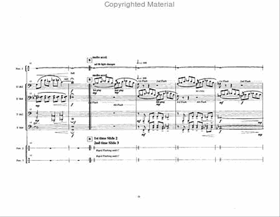 A Brief History of a Star Large Ensemble scores gallery preview page 4