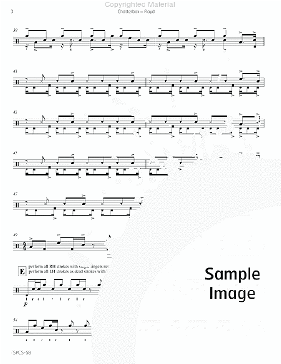 Chatterbox Chatterbox Percussion scores gallery preview page 7