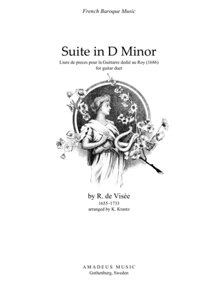 Book cover for Suite (D Minor) for guitar duo