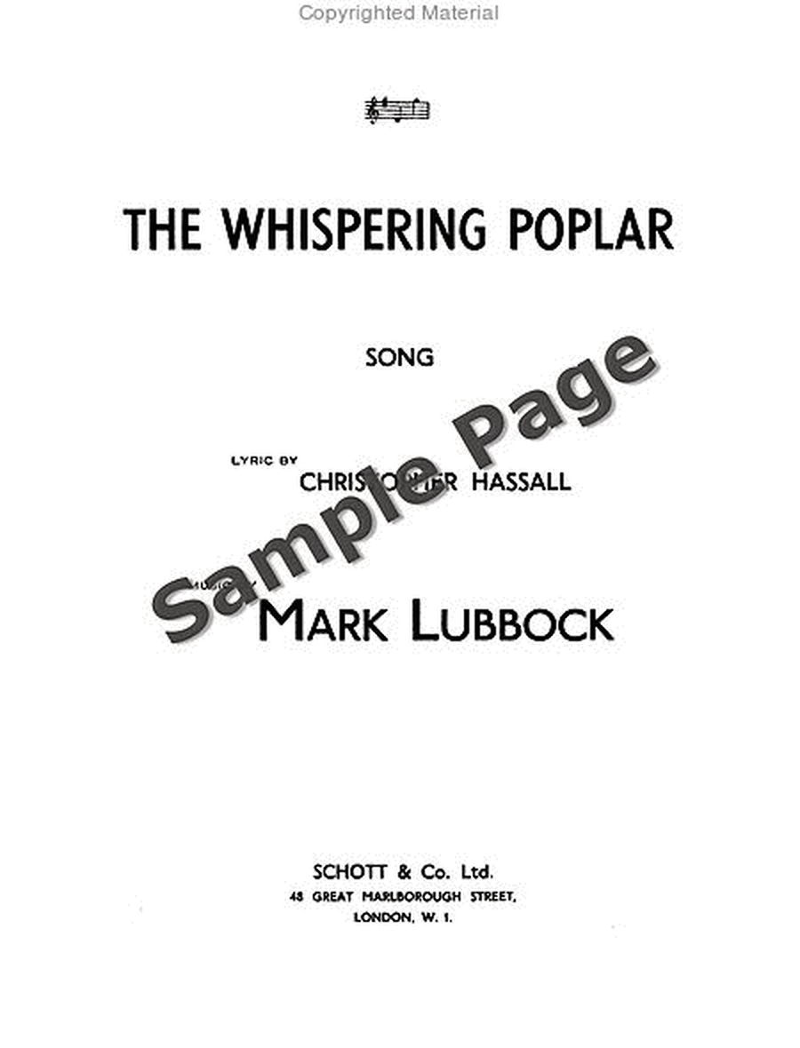 Lubbock Whispering Poplar Vce