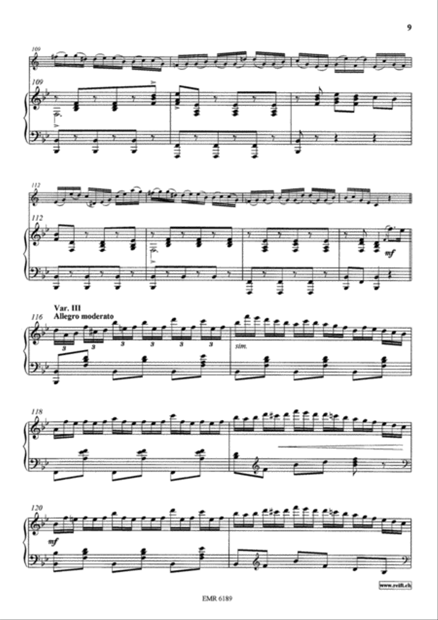 Variations On The Tyrolienne Cornet scores gallery preview page 10