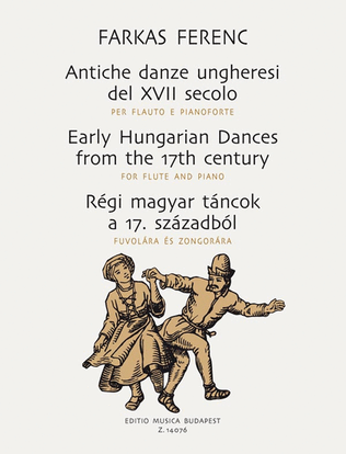 Book cover for Alte ungarische Tänze aus dem 17. Jahrhundert fü