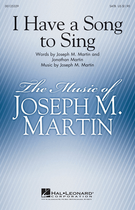 Book cover for I Have a Song to Sing