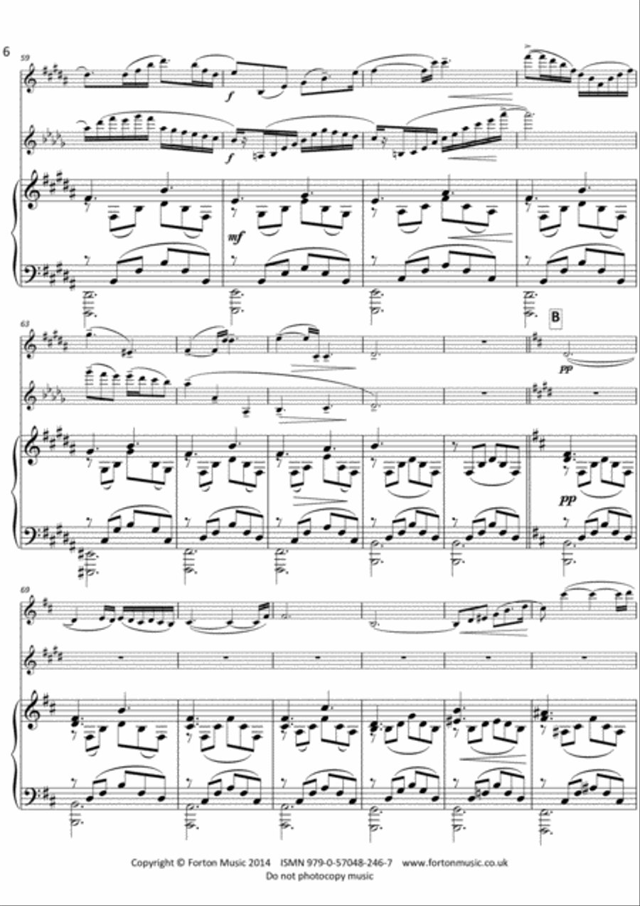 Cara Gianna Trio Cara Gianna Trio Violin scores gallery preview page 6