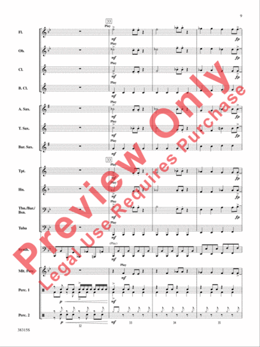 Kernkraft 400 Kernkraft 400 Concert Band scores gallery preview page 10