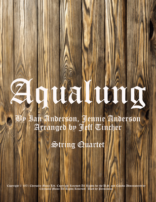 Book cover for Aqualung