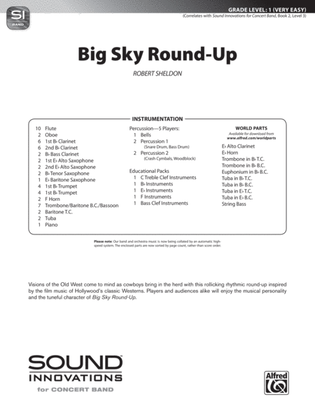 Big Sky Round-Up: Score