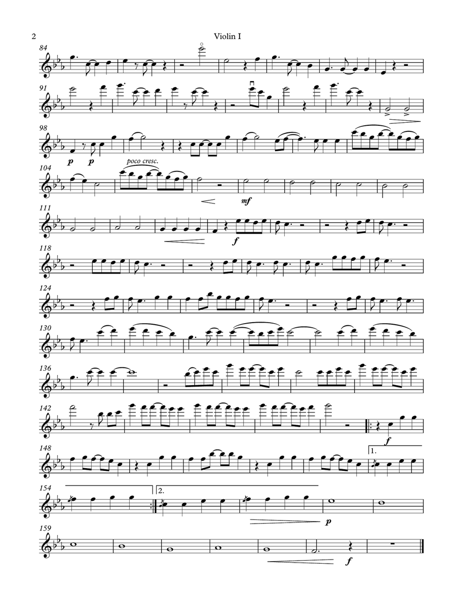 Blood, Sweat, Tears Blood, Sweat, Tears String Quartet scores gallery preview page 2