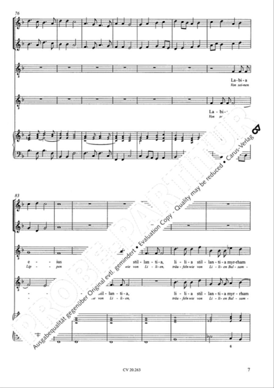 Anima mea; Adiur vos, fili Score scores gallery preview page 8