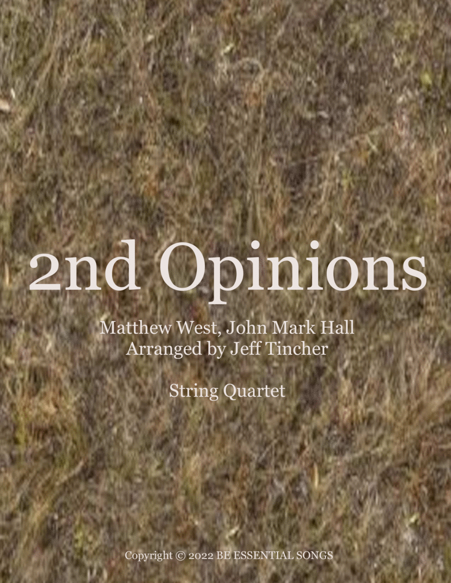 2nd Opinions String Quartet scores gallery preview page 1