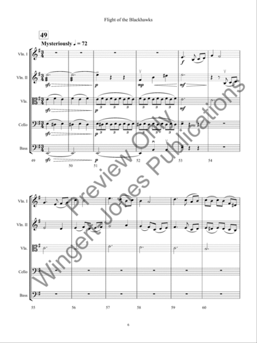 Fields of Gold Days of Sun String Orchestra scores gallery preview page 9