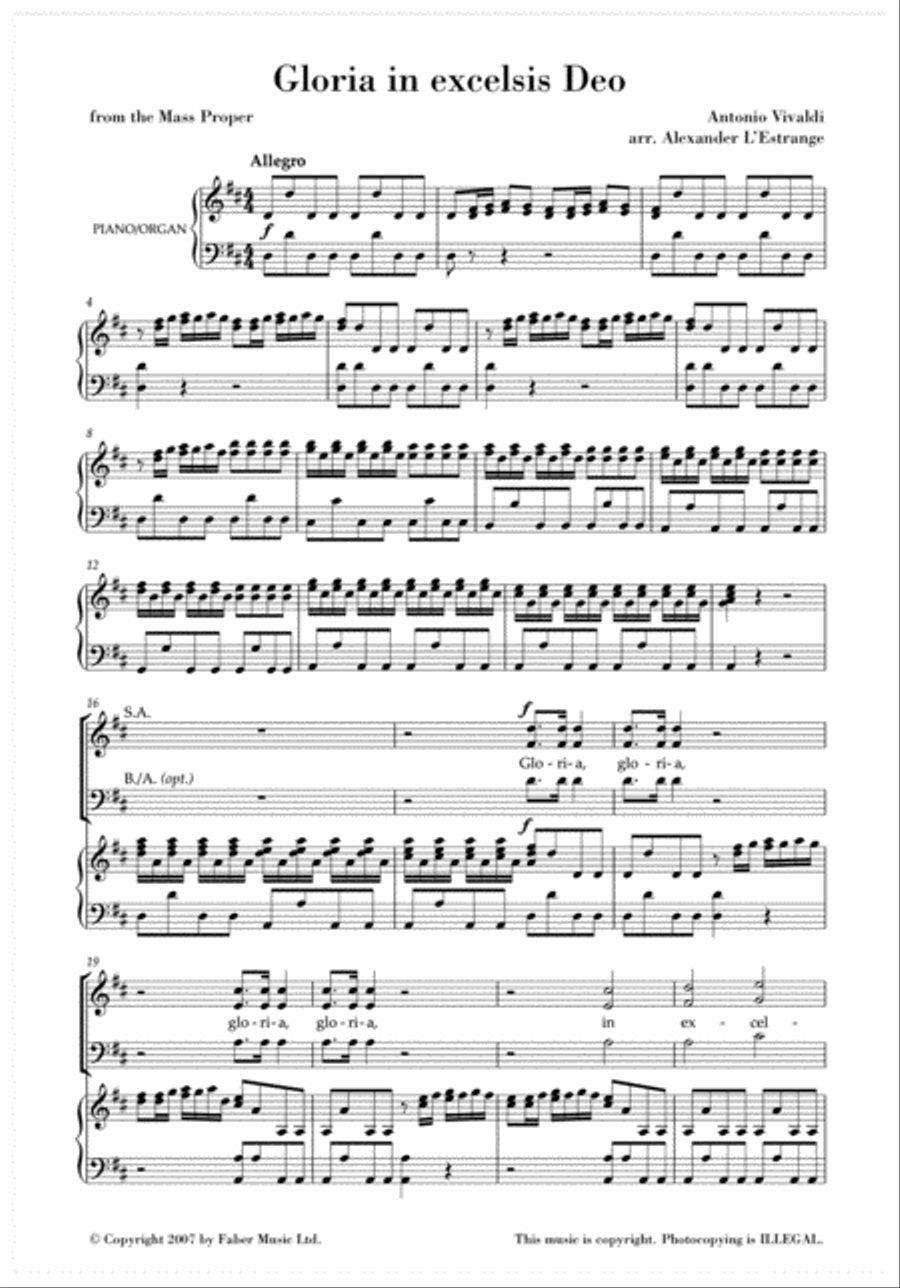 Music for Special Occasions - Sacred (SAB) SA scores gallery preview page 2