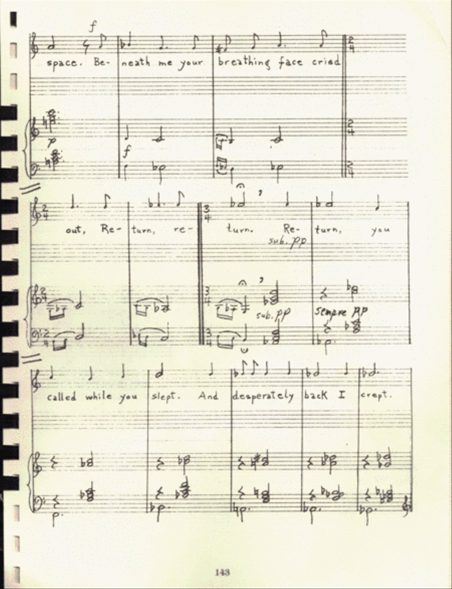 Death is High Voice scores gallery preview page 3