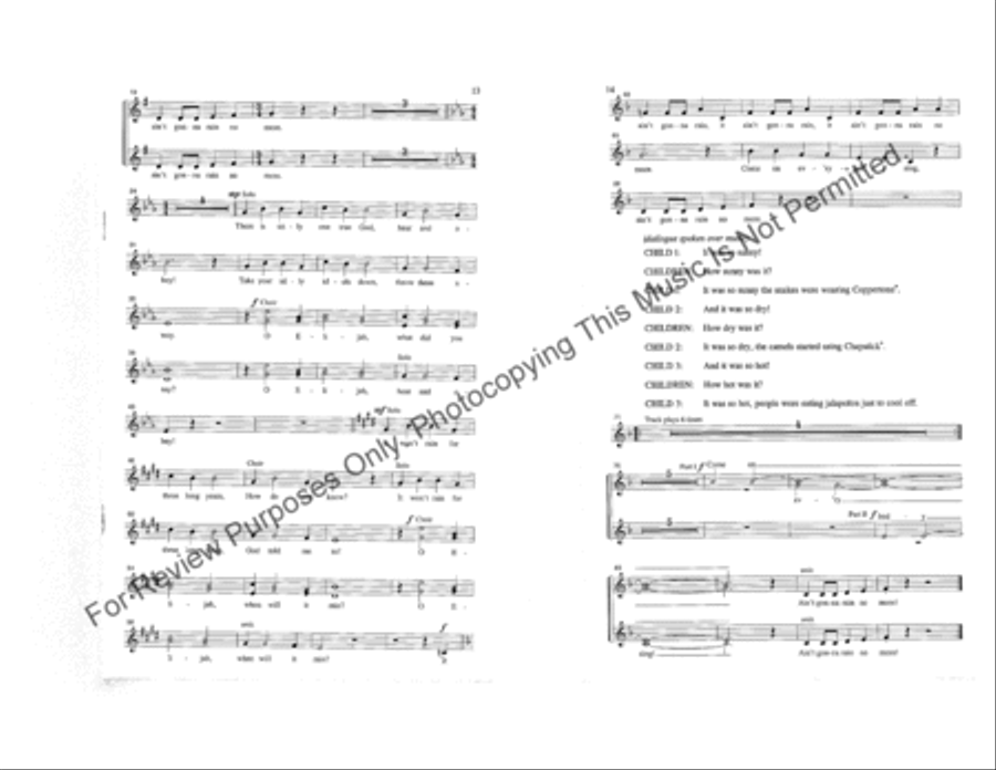 Heroes of the Faith (Sacred Children's Musical) Children's Choir scores gallery preview page 8