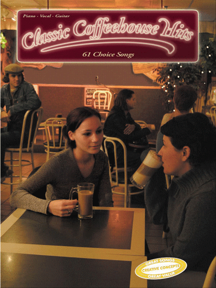 Classic Coffeehouse Hits Piano, Vocal, Guitar scores gallery preview page 1