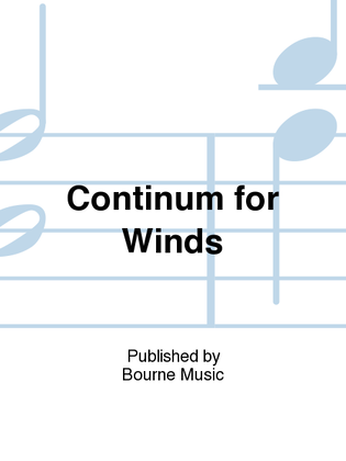 Continum for Winds