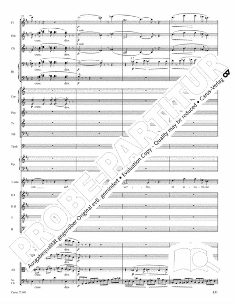 Messe solennelle de sainte Cecile STB scores gallery preview page 144