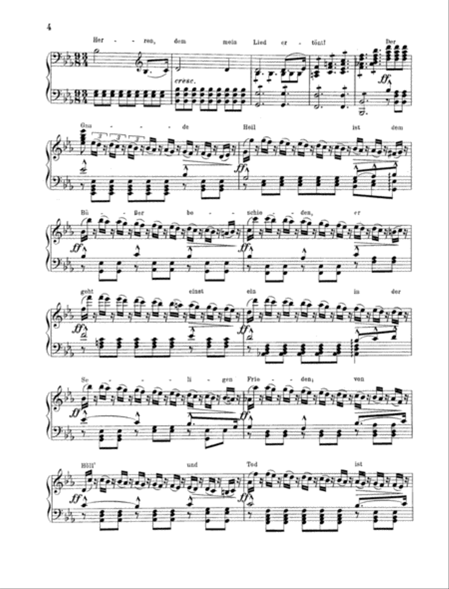 Pilgerchor Piano scores gallery preview page 2