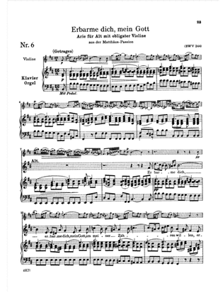 Book cover for Bach: Contralto Arias, Volume III (German)