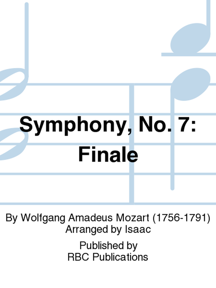 Symphony, No. 7: Finale