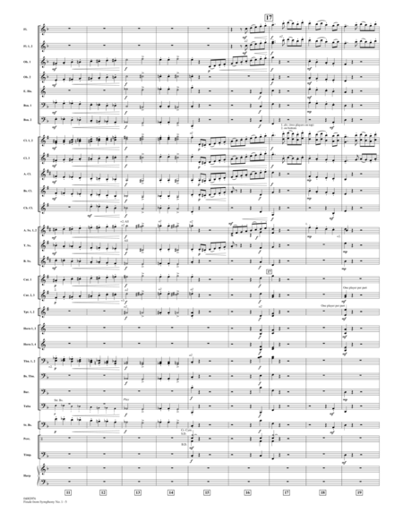 Finale from Symphony No. 1 - Full Score