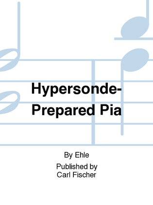 Book cover for Hypersonde